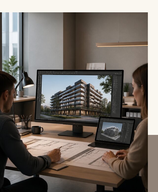 3D визуализация архитектуры и объектов строительства в Чехове