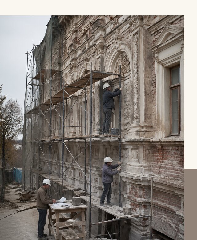 Реставрация объектов культурного наследия под ключ в Чехове